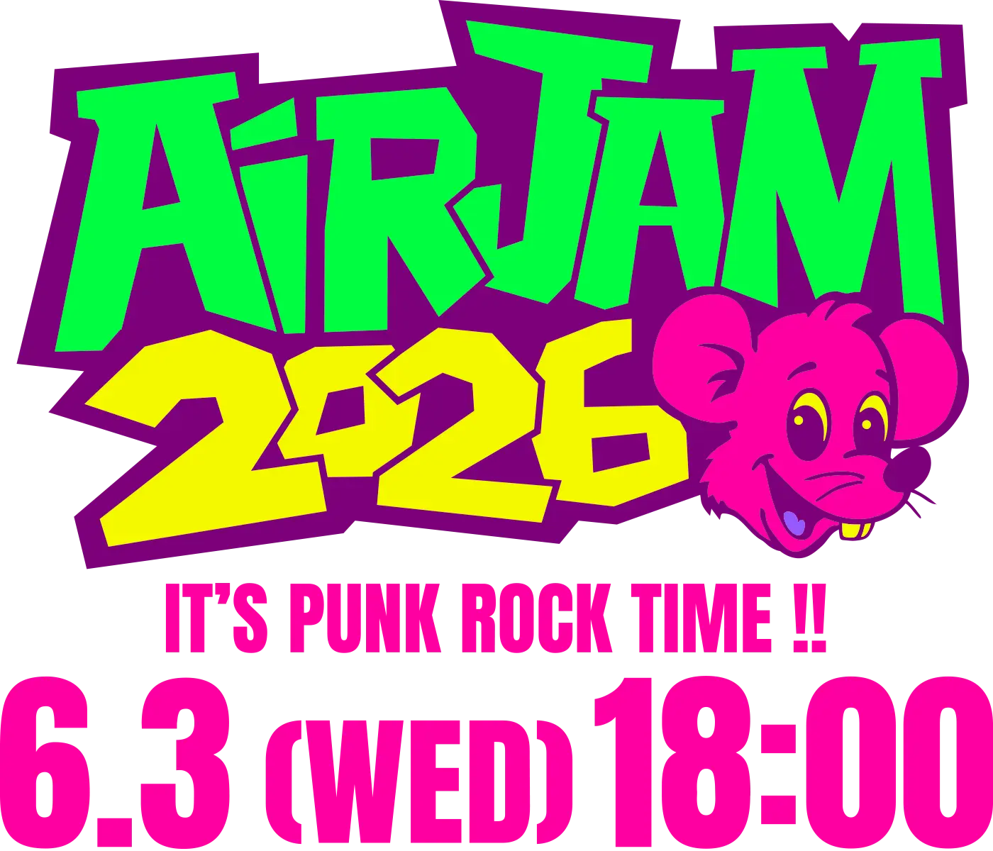 AIR JAM 2026 11.7 SAT ZOZOマリンスタジアム